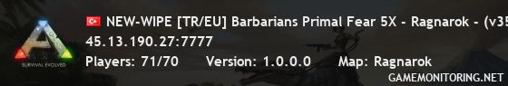 NEW-WIPE [TR/EU] Barbarians Primal Fear 5X - Ragnarok - (v358.2