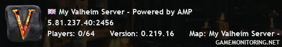 My Valheim Server - Powered by AMP