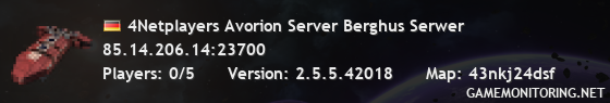 4Netplayers Avorion Server Berghus Serwer