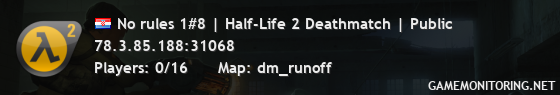 No rules 1#8 | Half-Life 2 Deathmatch | Public