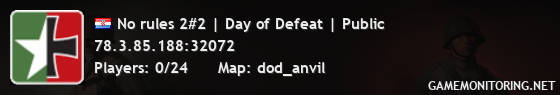 No rules 2#2 | Day of Defeat | Public