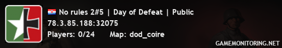 No rules 2#5 | Day of Defeat | Public