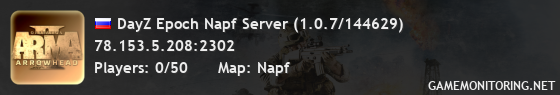 DayZ Epoch Napf Server (1.0.7/144629)