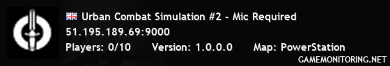 Urban Combat Simulation #2 - Mic Required