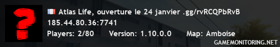 Atlas Life, ouverture le 24 janvier .gg/rvRCQPbRvB