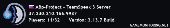 ABp-Project - TeamSpeak 3 Server