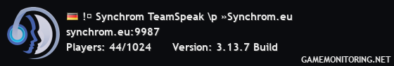 !➽ Synchrom TeamSpeak \p »Synchrom.eu