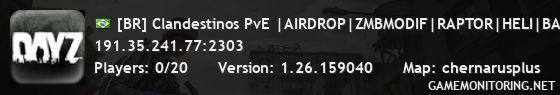 [BR] Clandestinos PvE |AIRDROP|ZMBMODIF|RAPTOR|HELI|BASEVIP|