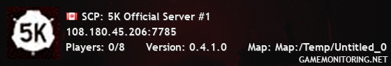 SCP: 5K Official Server #1