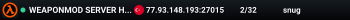 WEAPONMOD SERVER HLPlayer.com