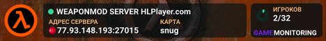 WEAPONMOD SERVER HLPlayer.com
