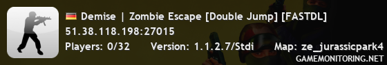 Demise | Zombie Escape [Double Jump] [FASTDL]