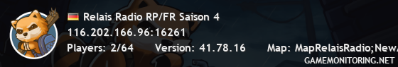 Relais Radio RP/FR Saison 4