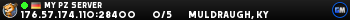 My PZ Server My PZ Server