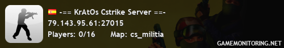 -== KrAtOs Cstrike Server ==-