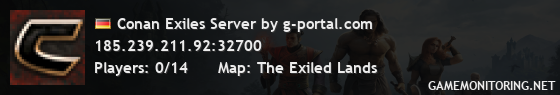 Conan Exiles Server by g-portal.com Conan Exiles Server by g-portal.com