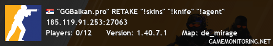 "GGBalkan.pro" RETAKE "!skins" "!knife" "!agent"