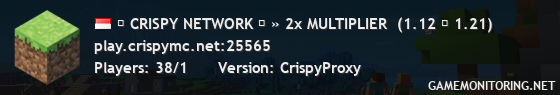 ✦ CRISPY NETWORK ✦ » 2x MULTIPLIER  (1.12 ➟ 1.21)