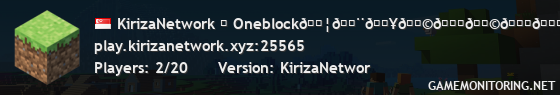 KirizaNetwork ■ Oneblock𝗦𝗨𝗥𝗩𝗜𝗩𝗔𝗟