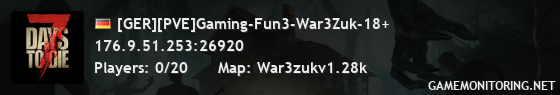 [GER][PVE]Gaming-Fun3-War3Zuk-18+