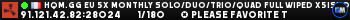 HQM.GG EU 5X MONTHLY SOLO/DUO/TRIO/QUAD Full Wiped x5|Shop|Kits HQM.GG EU 5X MONTHLY SOLO/DUO/TRIO/QUAD Full Wiped x5|Shop|Kits