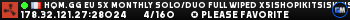 HQM.GG EU 5X MONTHLY SOLO/DUO Full Wiped x5|Shop|Kits|Skins|TP| HQM.GG EU 5X MONTHLY SOLO/DUO Full Wiped x5|Shop|Kits|Skins|TP|