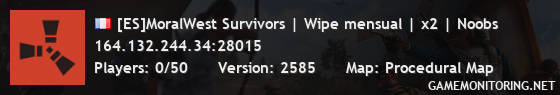 [ES]MoralWest Survivors | Wipe mensual | x2 | Noobs