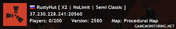 RustyHut [ X2 | NoLimit | Semi Classic ]