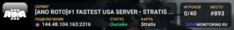 [ANO ROTO]#1 FASTEST USA SERVER • STRATIS • ADVANCED TACTIC
