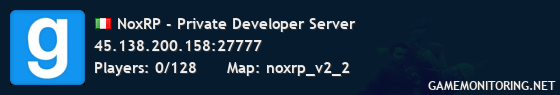 NoxRP - Private Developer Server