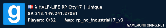 λ HALF-LIFE RP City17 | Unique