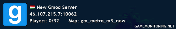 New Gmod Server
