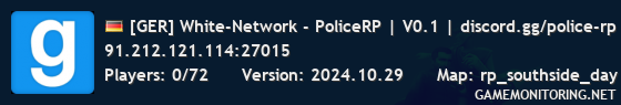 [GER] White-Network - PoliceRP | V0.1 | discord.gg/police-rp