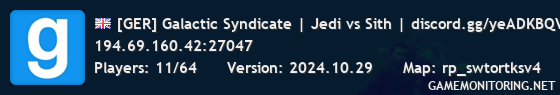 [GER] Galactic Syndicate | Jedi vs Sith | discord.gg/yeADKBQV5A