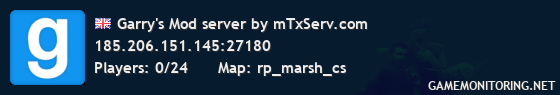 Garry's Mod server by mTxServ.com