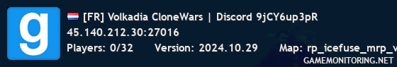 [FR] Volkadia CloneWars | Discord 9jCY6up3pR