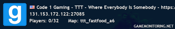 Code 1 Gaming - TTT - Where Everybody Is Somebody - https://dis