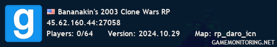 Bananakin's 2003 Clone Wars RP