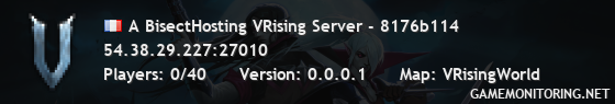 A BisectHosting VRising Server - 8176b114