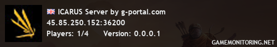 ICARUS Server by g-portal.com