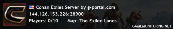 Conan Exiles Server by g-portal.com Conan Exiles Server by g-portal.com