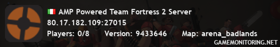 AMP Powered Team Fortress 2 Server