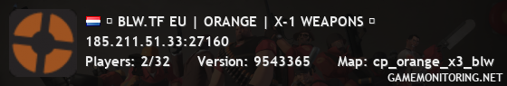 █ BLW.TF EU | ORANGE | X-1 WEAPONS █