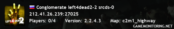 Conglomerate left4dead2-2 srcds-0