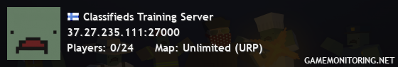 Classifieds Training Server