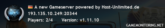 A new Gameserver powered by Host-Unlimited.de