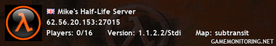 Mike's Half-Life Server