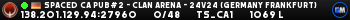 Spaced CA PUB#2 - Clan Arena - 24v24 (Germany Frankfurt) Spaced CA PUB#2 - Clan Arena - 24v24 (Germany Frankfurt)