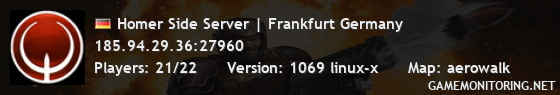 Homer Side Server | Frankfurt Germany