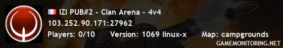 IZI PUB#2 - Clan Arena - 4v4 IZI PUB#2 - Clan Arena - 4v4